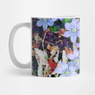 Light purple flowers Mug